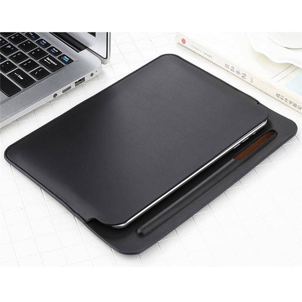 iPad Mini 5 Faux Leather Protective Pen Slot Sleeve Pouch Bag