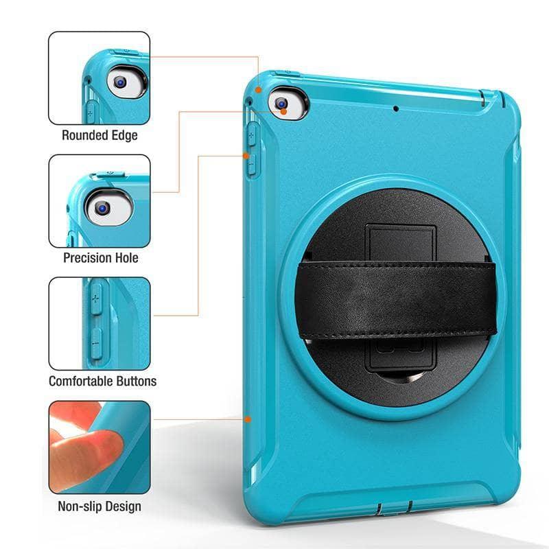 iPad Mini 5 Rugged Handholder Protection Case - CaseBuddy