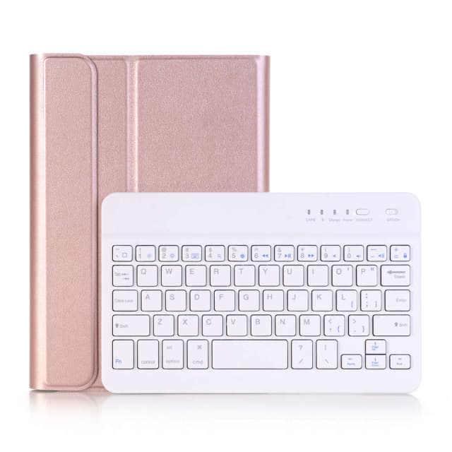 CaseBuddy Australia Casebuddy Rose Gold iPad Mini 5 Smart Folio Keyboard Case