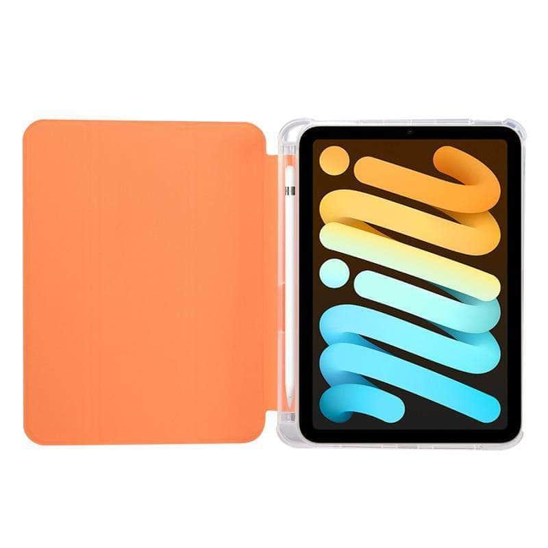 CaseBuddy Australia Casebuddy iPad Mini 6 Clear Flip Book Protect Cover