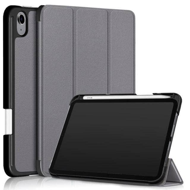 CaseBuddy Australia Casebuddy SZ Gray / iPad mini 6 iPad Mini 6 Pencil Holder Cover for ipad mini 6th Generation 8.3" 2021 Case