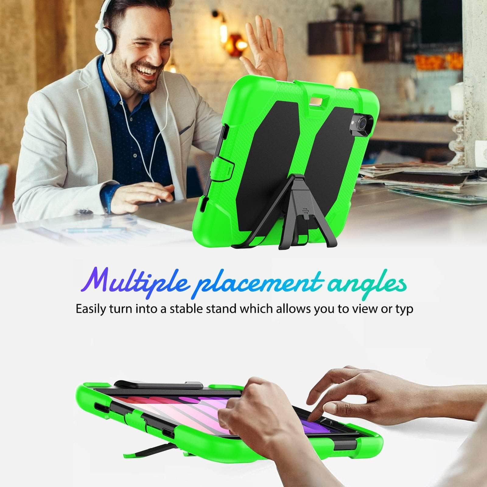 CaseBuddy Australia Casebuddy iPad Mini 6 Shockproof Anti-fall Protective Rugged Case