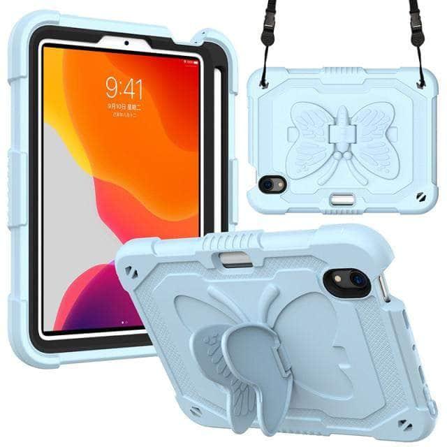 CaseBuddy Australia Casebuddy 04 / For iPad mini 6 iPad Mini 6 Silicone Shockproof Kids Stand