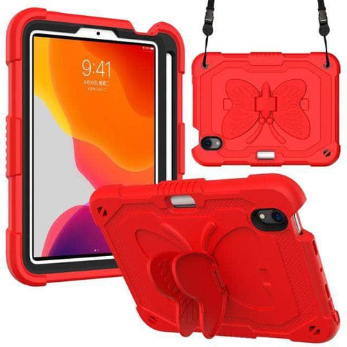 CaseBuddy Australia Casebuddy 06 / For iPad mini 6 iPad Mini 6 Silicone Shockproof Kids Stand