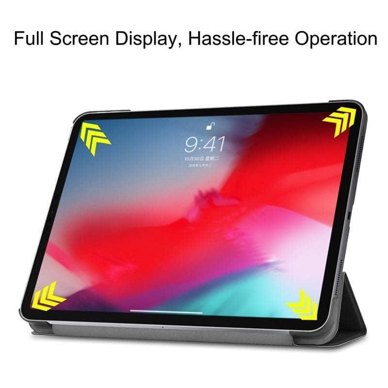 iPad Pro 11 12.9 2018 Wireless Charge Apple Pencil Auto Sleep Wake Smart Case - CaseBuddy