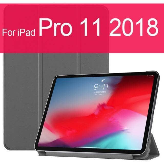 iPad Pro 11 12.9 2018 Wireless Charge Apple Pencil Auto Sleep Wake Smart Case - CaseBuddy