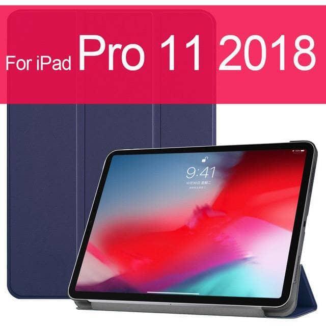 iPad Pro 11 12.9 2018 Wireless Charge Apple Pencil Auto Sleep Wake Smart Case - CaseBuddy