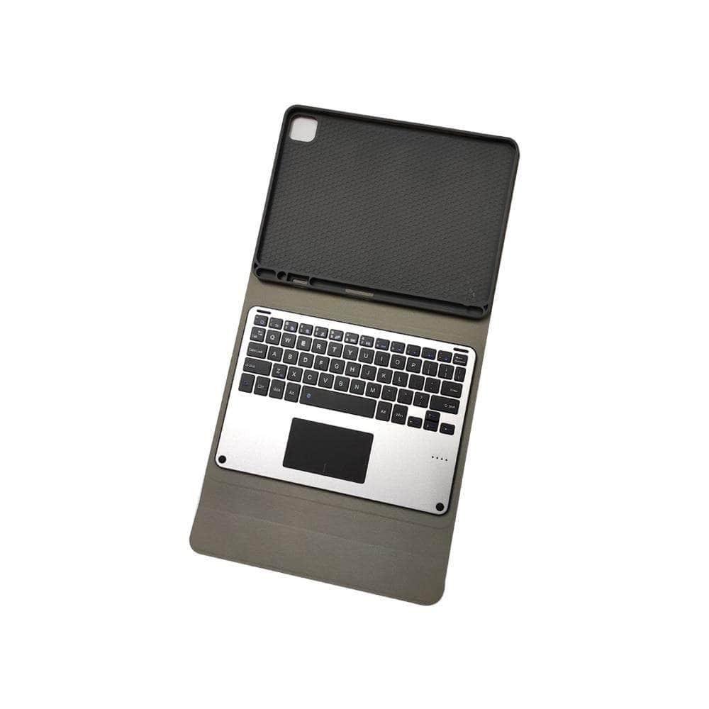 iPad Pro 11 2020 Bluetooth Touchpad Keyboard Pencil Holder Metal Panel Keyboard Case - CaseBuddy