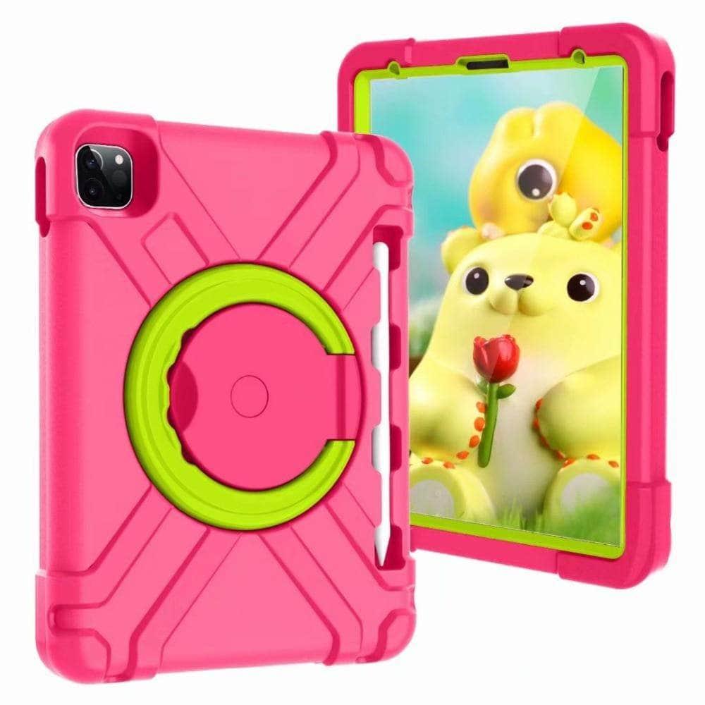 iPad Pro 11 2020 Shockproof Silicone EVA Kids Safe Pen Holder Case - CaseBuddy