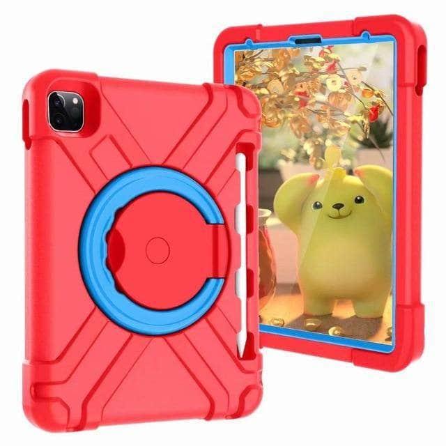 iPad Pro 11 2020 Shockproof Silicone EVA Kids Safe Pen Holder Case - CaseBuddy