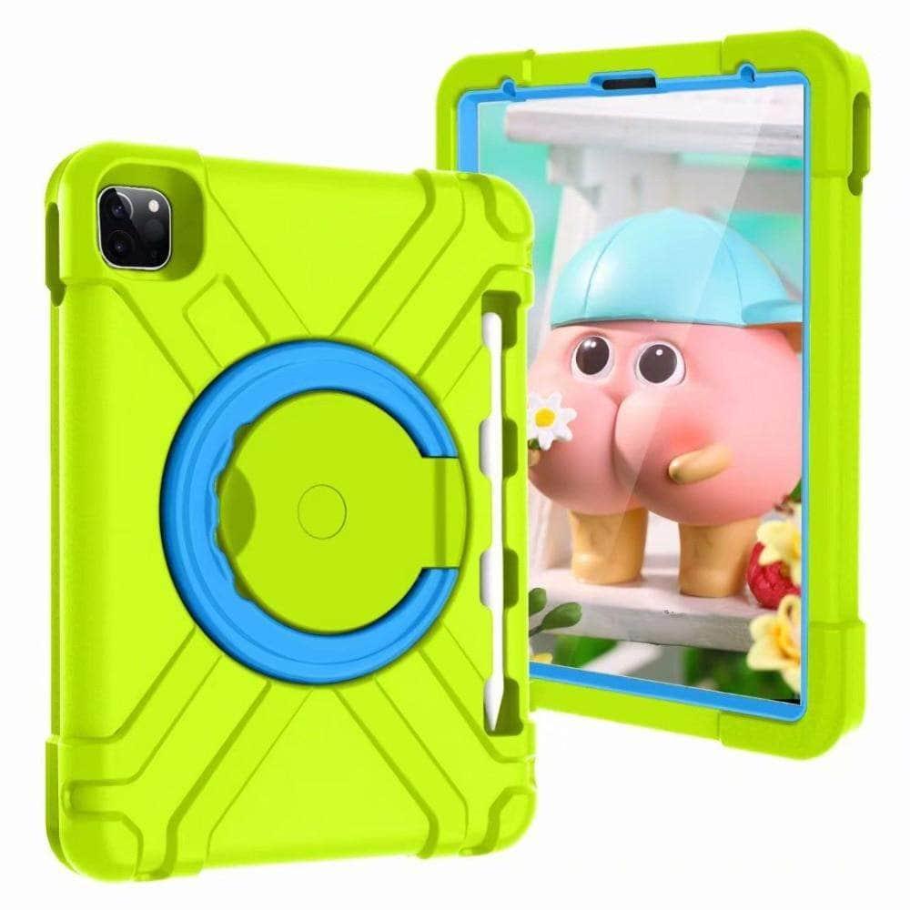 iPad Pro 11 2020 Shockproof Silicone EVA Kids Safe Pen Holder Case - CaseBuddy