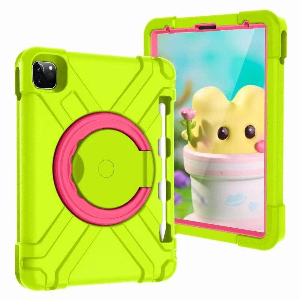 iPad Pro 11 2020 Shockproof Silicone EVA Kids Safe Pen Holder Case - CaseBuddy