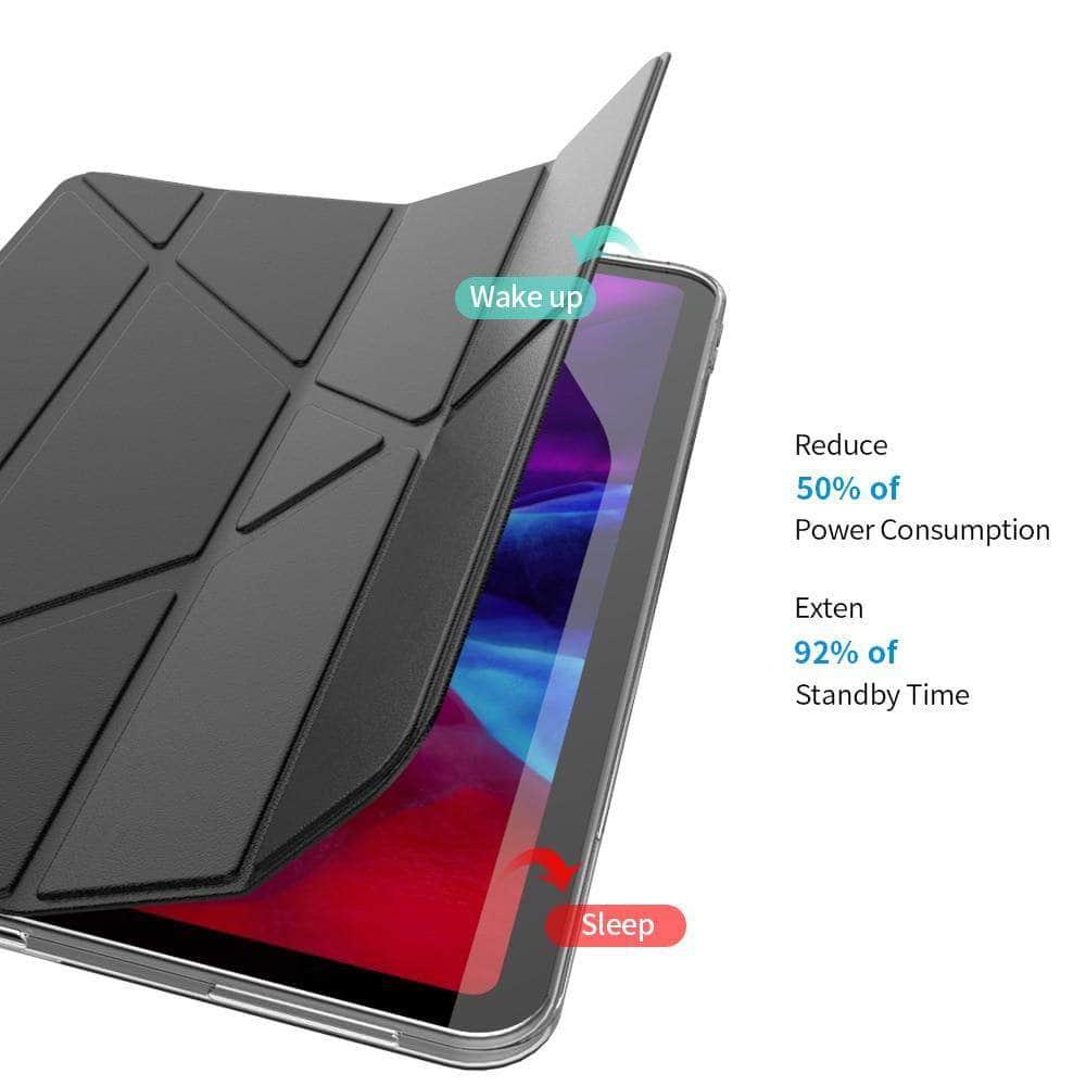 CaseBuddy Australia Casebuddy iPad Pro 11 (2021) Multi-Fold Leather Smart Cover