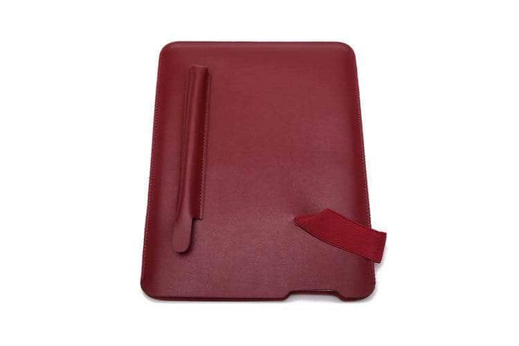 iPad Pro 12.9 11 (2020) Soft Protective Microfiber Leather Sleeve Case Pen Pouch - CaseBuddy