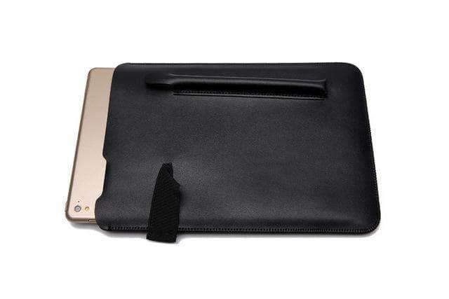 iPad Pro 12.9 11 (2020) Soft Protective Microfiber Leather Sleeve Case Pen Pouch - CaseBuddy