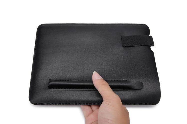 iPad Pro 12.9 11 (2020) Soft Protective Microfiber Leather Sleeve Case Pen Pouch - CaseBuddy