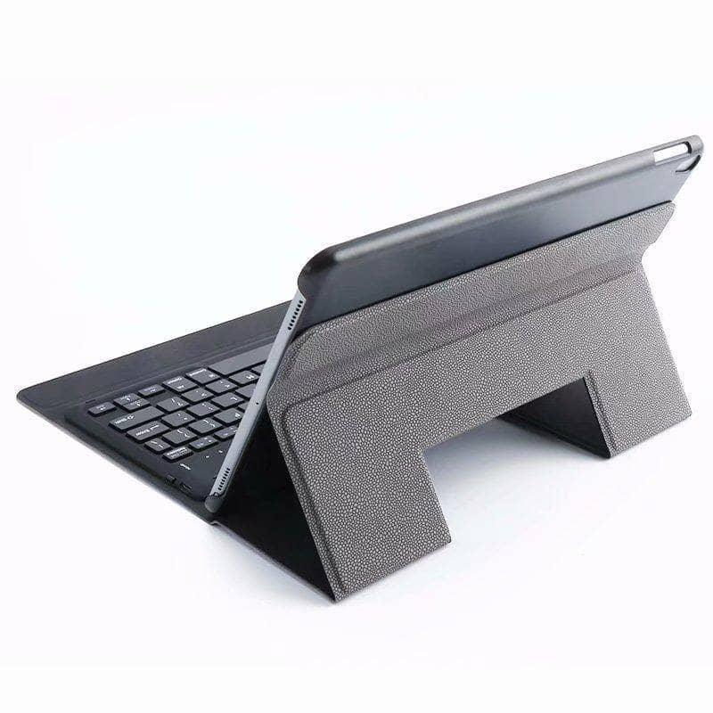 iPad Pro 12.9 2018 Detachable ABS Wireless Bluetooth Keyboard PU Magnet Stand Case - CaseBuddy