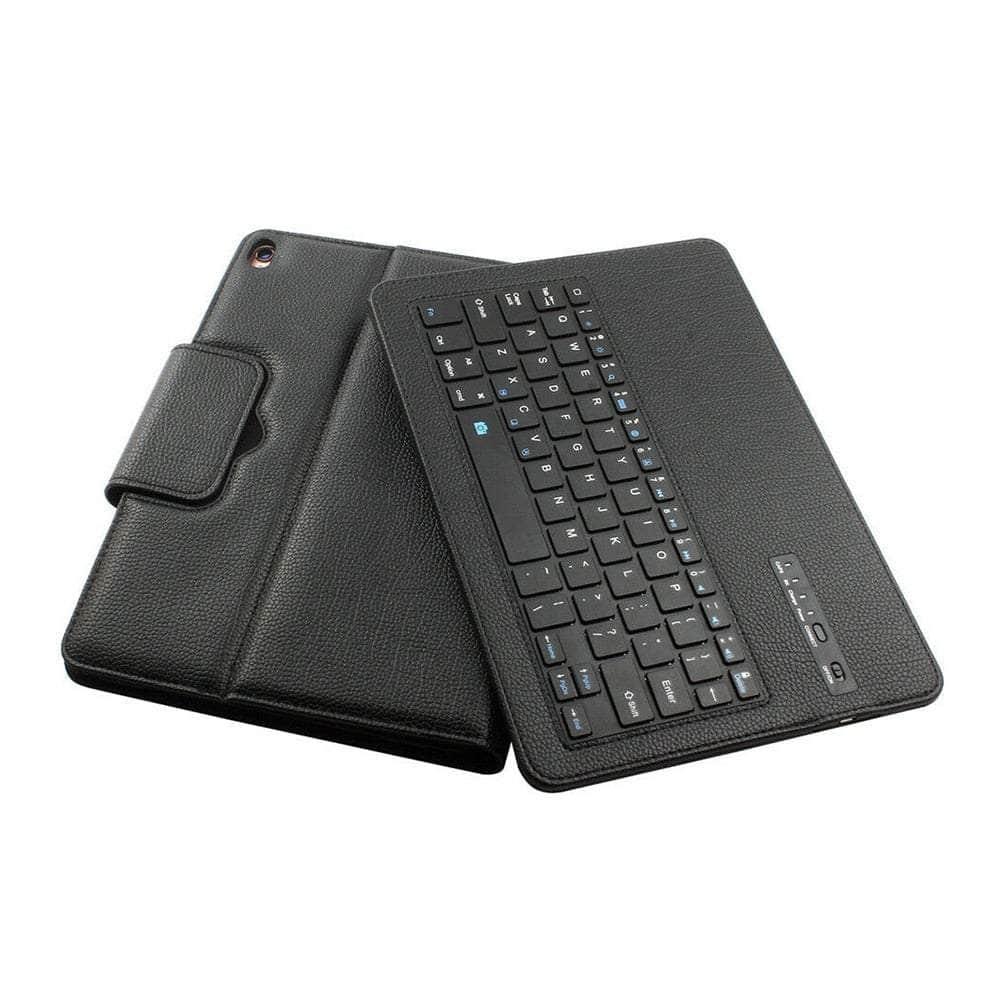 CaseBuddy Casebuddy iPad Pro 12.9 2018 Detachable Tablet Keyboard Case Leather Look Cover