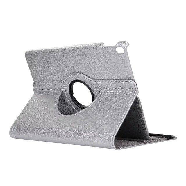 iPad Pro 12.9 2018 Leather Look 360 Rotating Bracket Flip Smart Stand Case - CaseBuddy