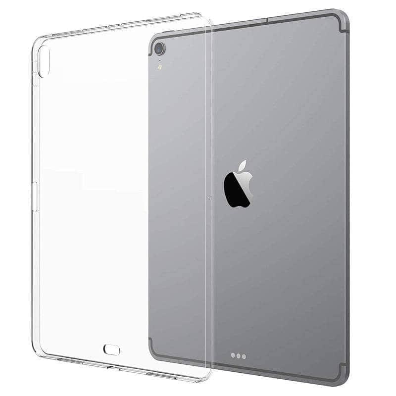 CaseBuddy Casebuddy iPad Pro 12.9 2018 Transparent Soft TPU Slim Cover Shockproof