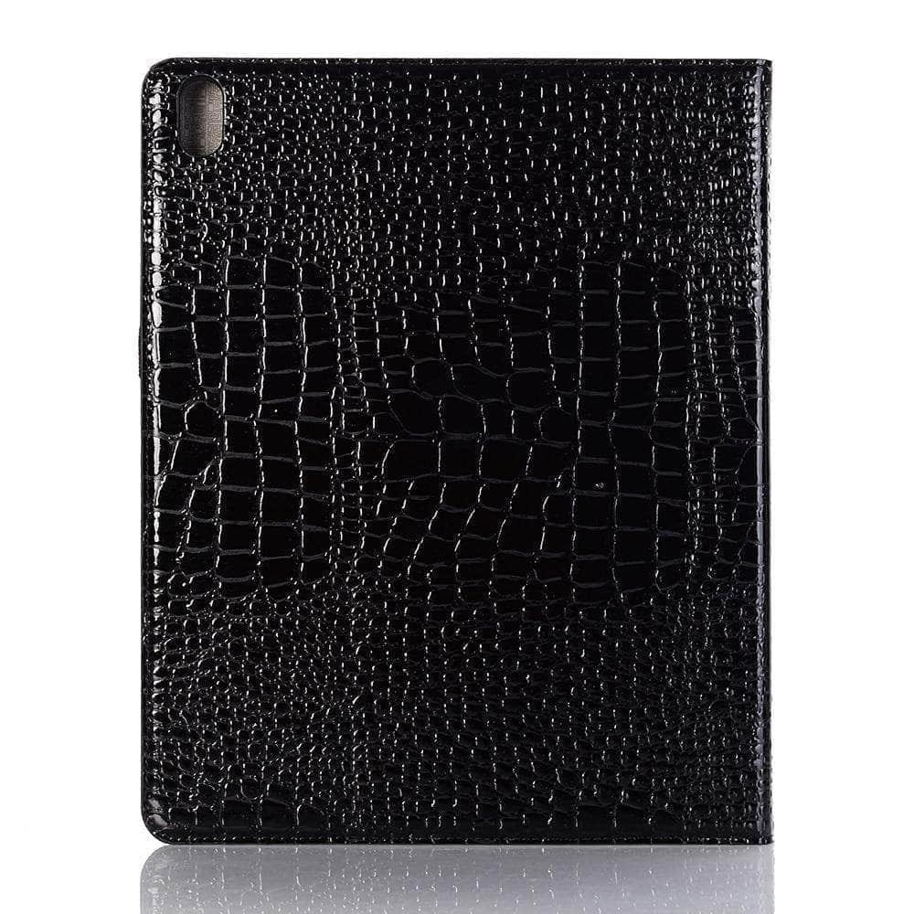 CaseBuddy Australia Casebuddy iPad Pro 12.9 2020 Premium PU Leather Crocodile Pattern Smart Case