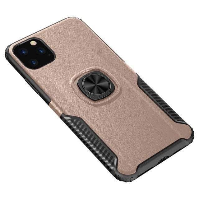 iPhone 11 Pro Max Stand Magnet Armor Protective Back Cover - CaseBuddy