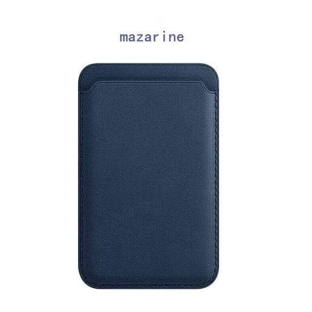 CaseBuddy Australia Casebuddy iPhone 12 MINI / Navy blue iPhone 12 Magsafe Magnetic Card Holder Case