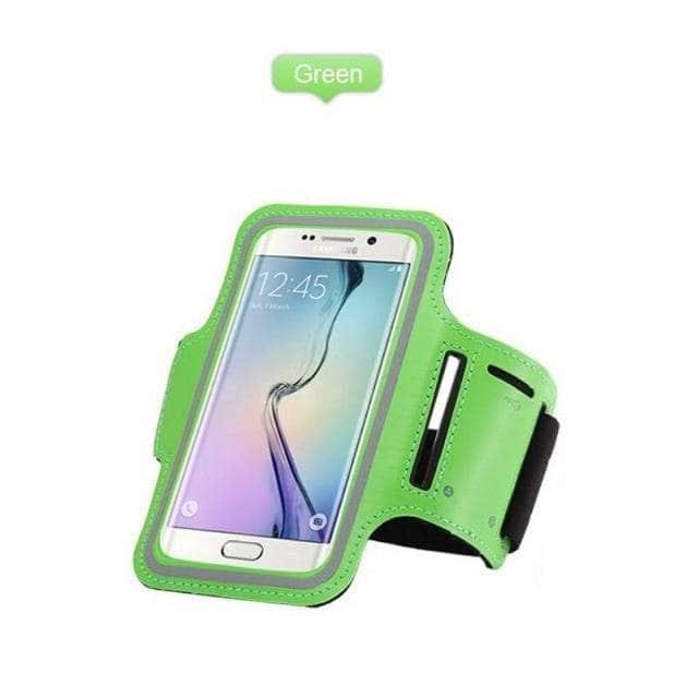 CaseBuddy Australia Casebuddy For iPhone 12 / Green iPhone 12 WorKout Running Gym Belt Armband