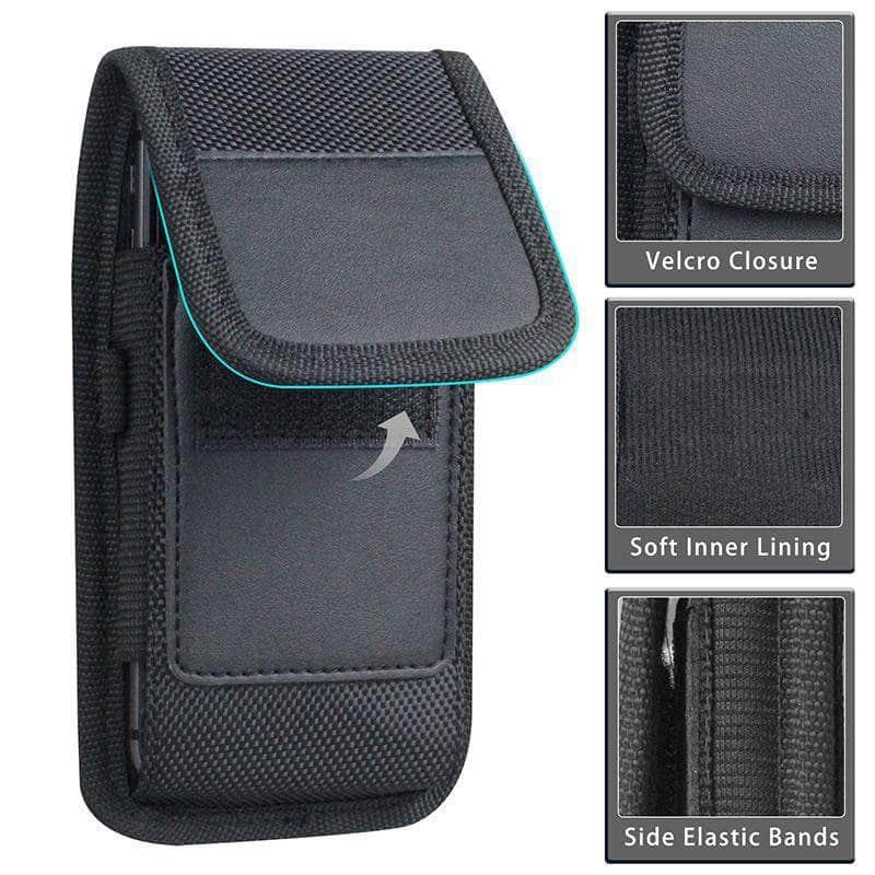 CaseBuddy Australia Casebuddy iPhone 13 Mini Belt Clip Holster Card Pouch