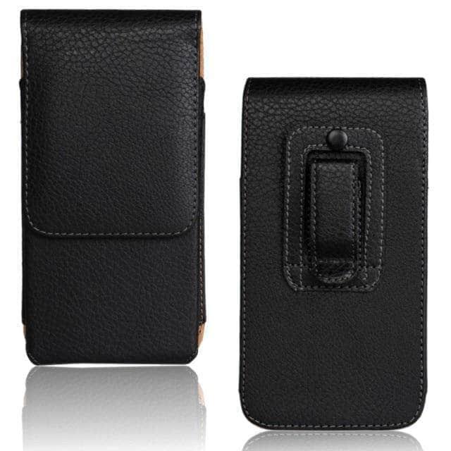 CaseBuddy Australia Casebuddy iPhone 13 Pro / Litchi Vertical bag iPhone 13 Pro Phone Pouch Belt Clip Holster