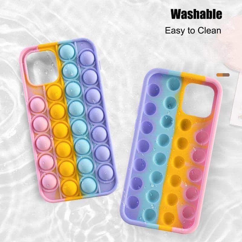 CaseBuddy Australia Casebuddy iPhone 13 Pro Stress Reliever Fidget Push Bubble Case