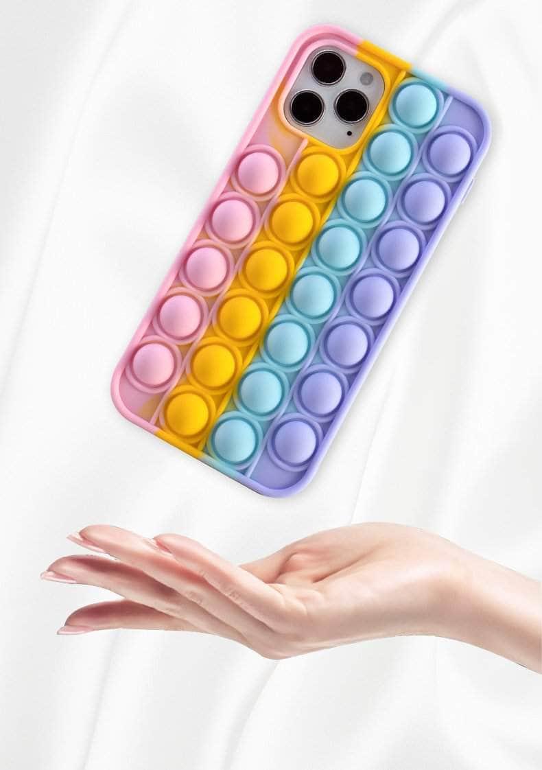 CaseBuddy Australia Casebuddy iPhone 13 Pro Stress Reliever Fidget Push Bubble Case