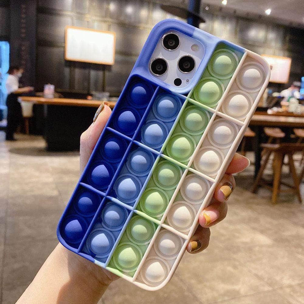 CaseBuddy Australia Casebuddy iPhone 13 & 13 Pro Stress Reliever Fidget Push Bubble Case