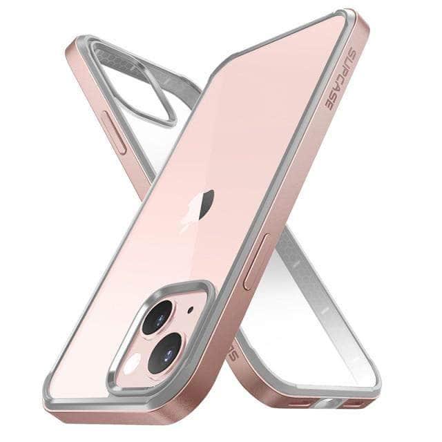 CaseBuddy Australia Casebuddy PC + TPU / Peach / China iPhone 13 SUPCASE UB Edge Clear Back Built-in Screen Protector