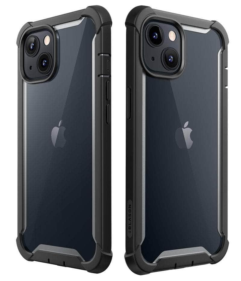 Casebuddy Black / PC + TPU iPhone 14 I-BLASON Ares Dual Layer Rugged Case