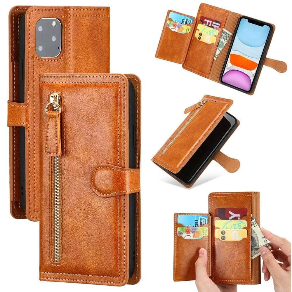 Casebuddy iPhone 14 Leather Wallet Book Case