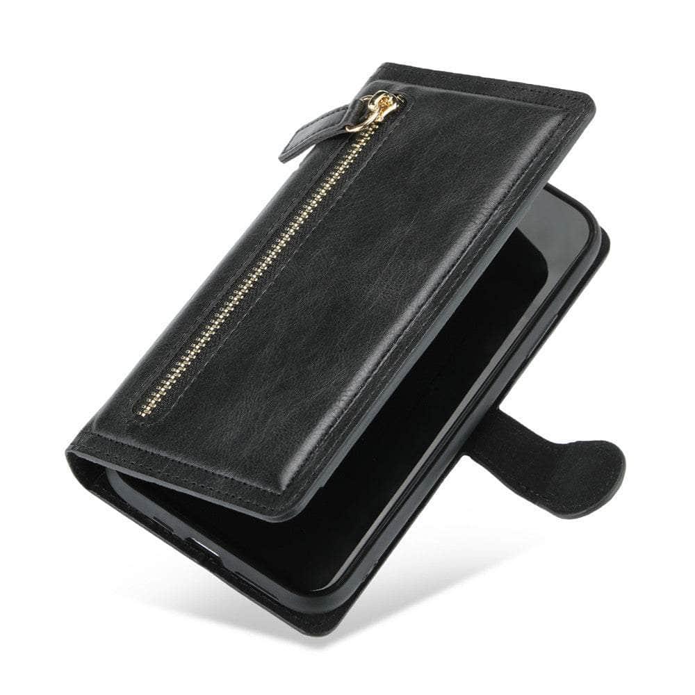 Casebuddy iPhone 14 Leather Wallet Book Case