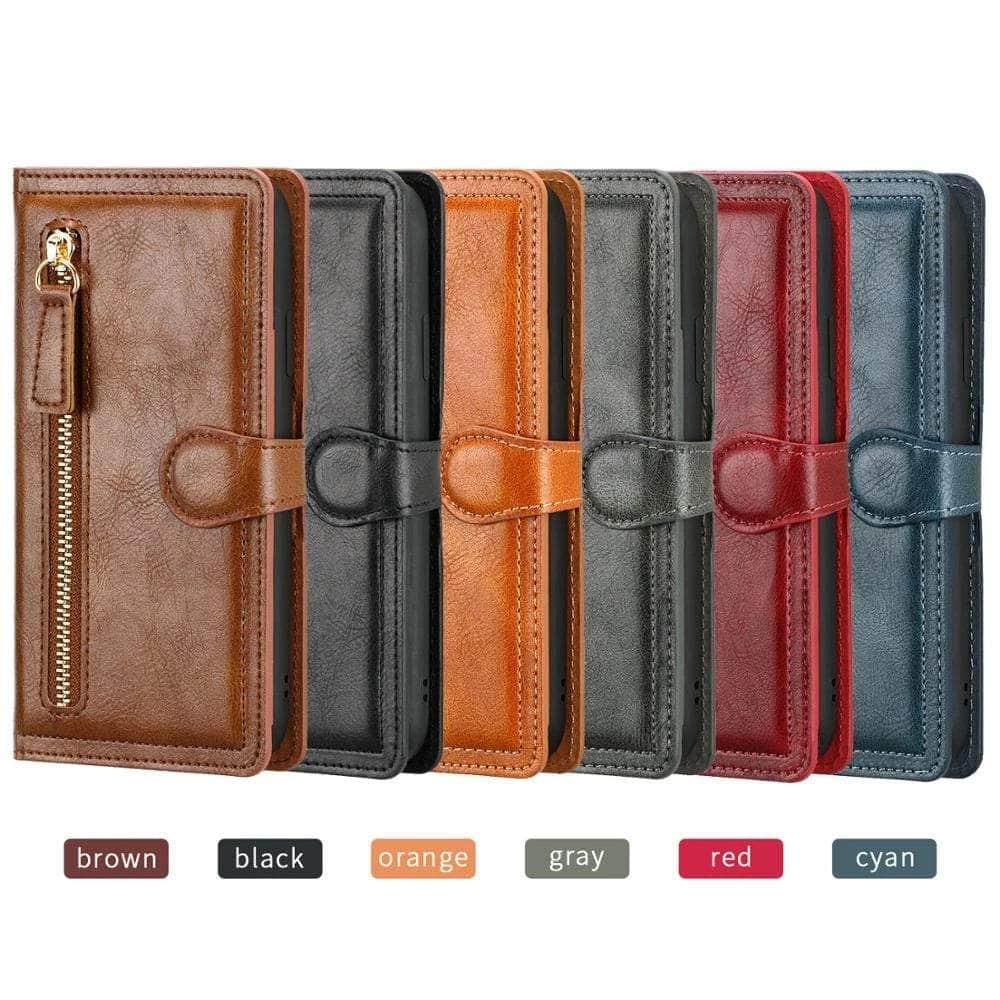 Casebuddy iPhone 14 Leather Wallet Book Case