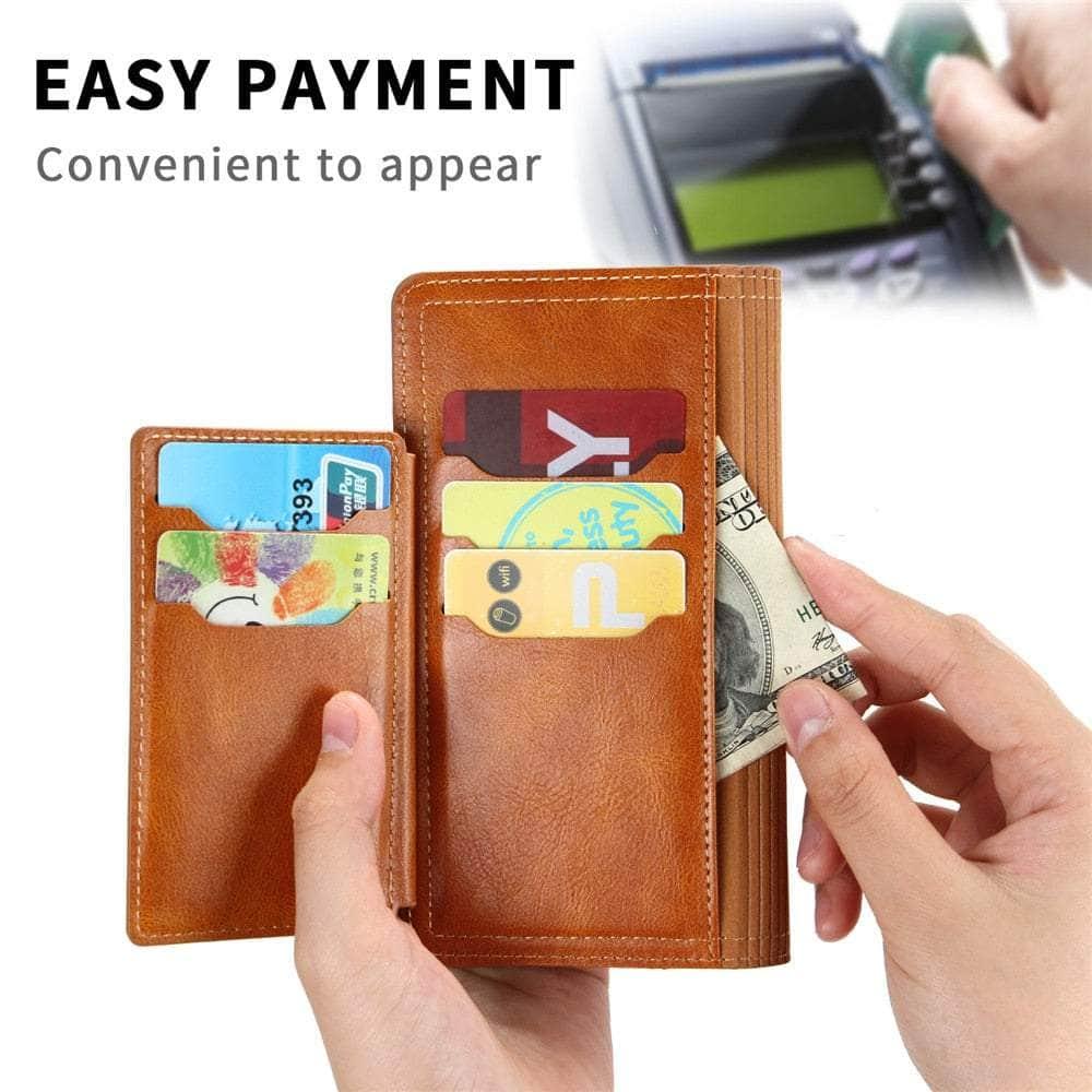 Casebuddy iPhone 14 Leather Wallet Book Case