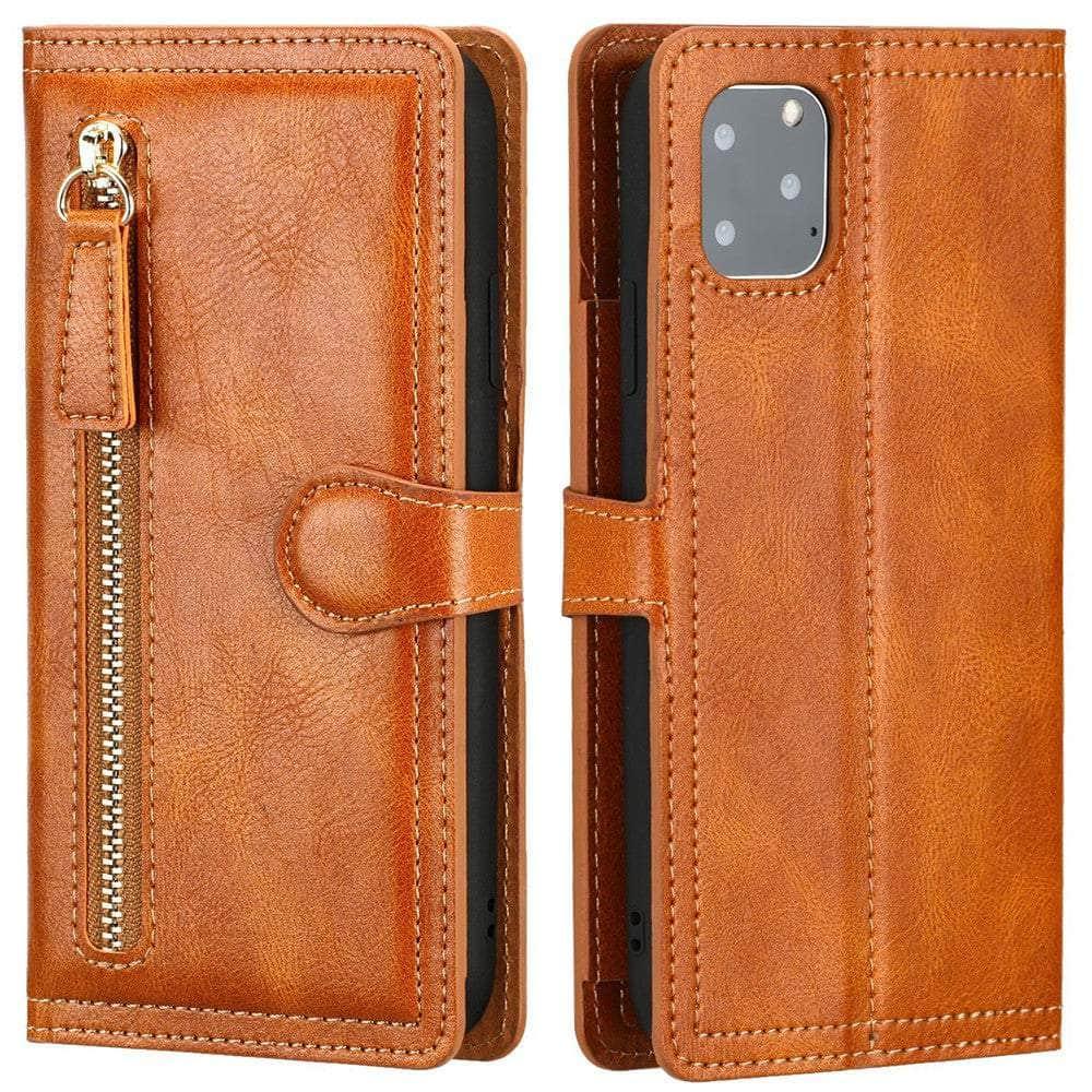 Casebuddy iPhone 14 Max Leather Wallet Book Case