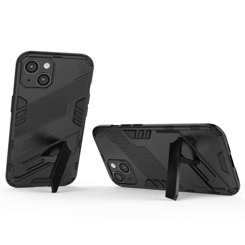 Casebuddy iPhone 14 Max Shockproof Punk Armour Kickstand Bumper