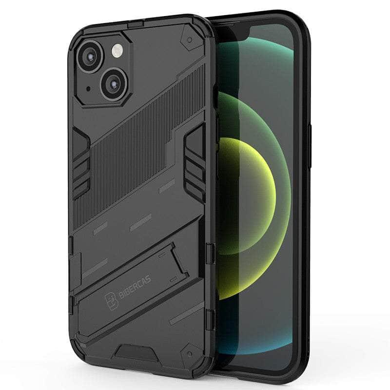 Casebuddy iPhone 14 Max Shockproof Punk Armour Kickstand Bumper