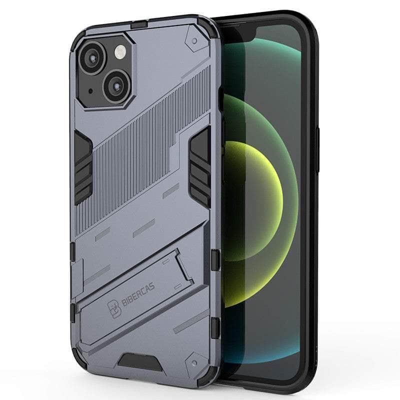 Casebuddy iPhone 14 Max Shockproof Punk Armour Kickstand Bumper