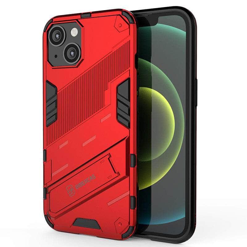 Casebuddy iPhone 14 Max Shockproof Punk Armour Kickstand Bumper