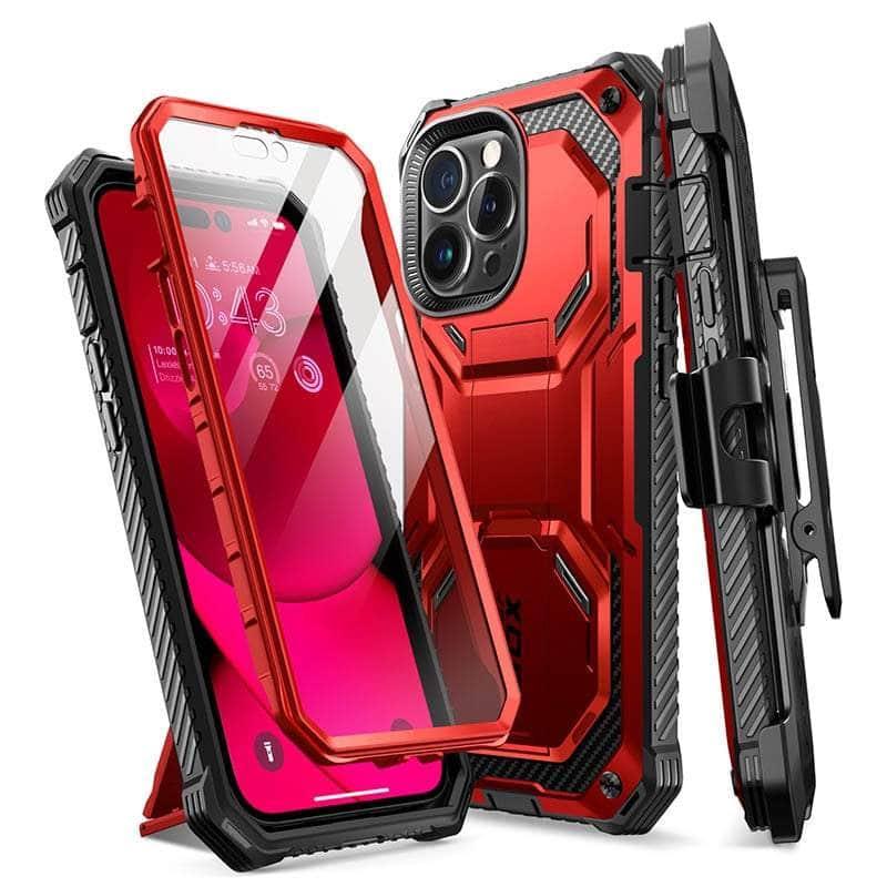 Casebuddy Ruddy / PC + TPU iPhone 14 Pro Armorbox Full-Body Dual Layer Bumper