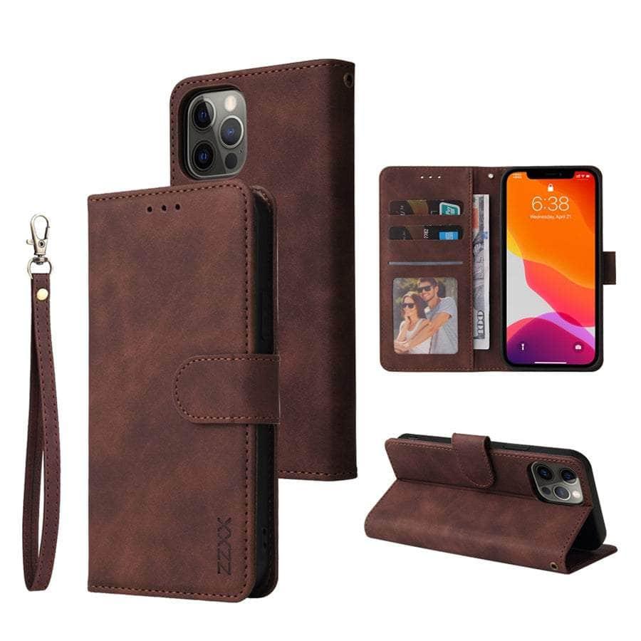 Casebuddy iPhone 14 Pro Max Wallet Lanyard Credit Card Case