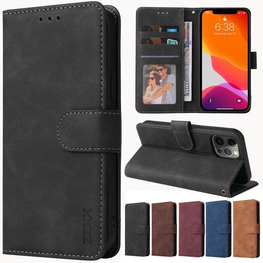 Casebuddy iPhone 14 Pro Max Wallet Leather Case