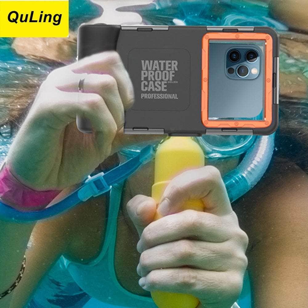 Casebuddy iPhone 14 Pro Professional Diving Waterproof Case