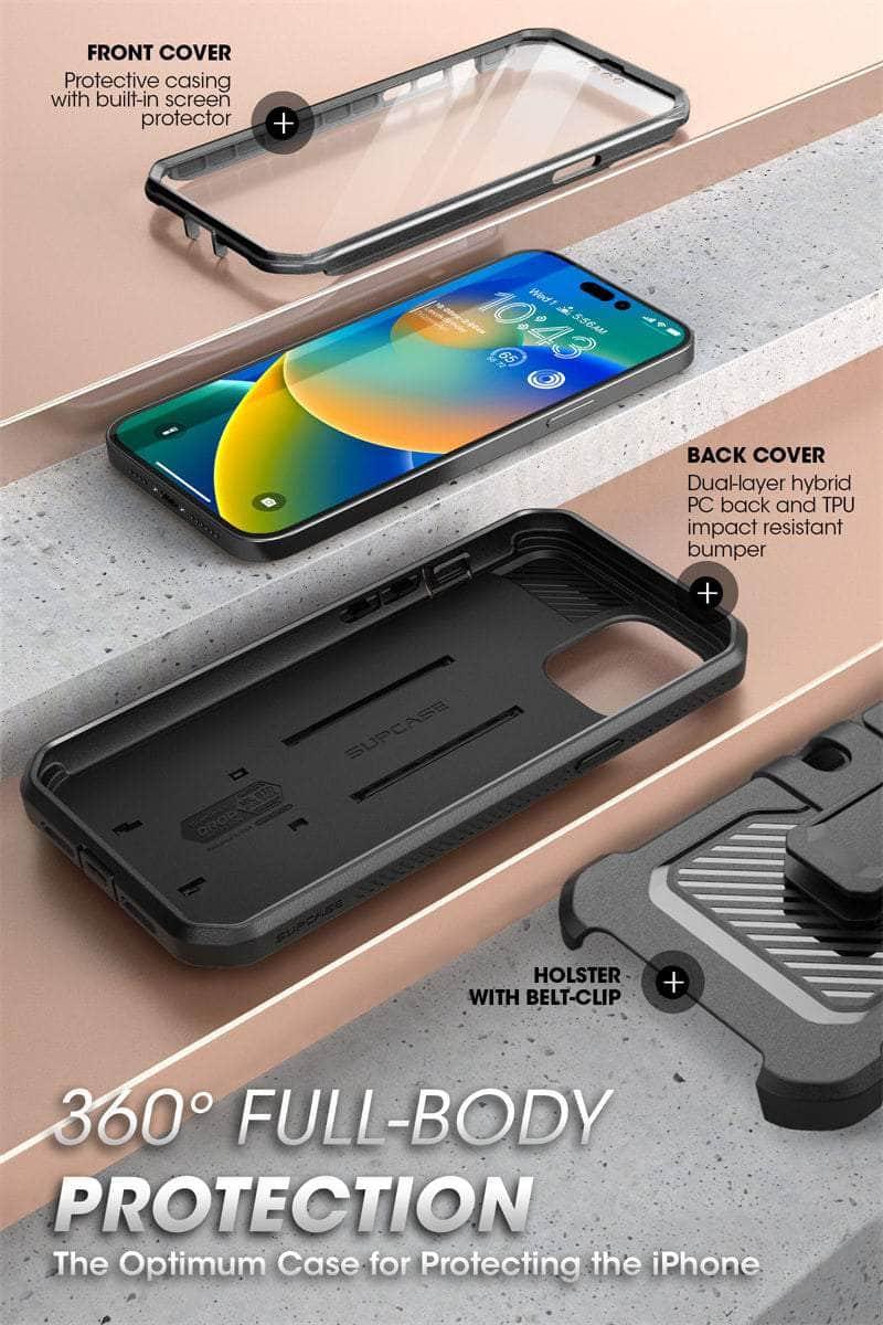 Casebuddy iPhone 14 Pro SUPCASE UB Pro Rugged Holster