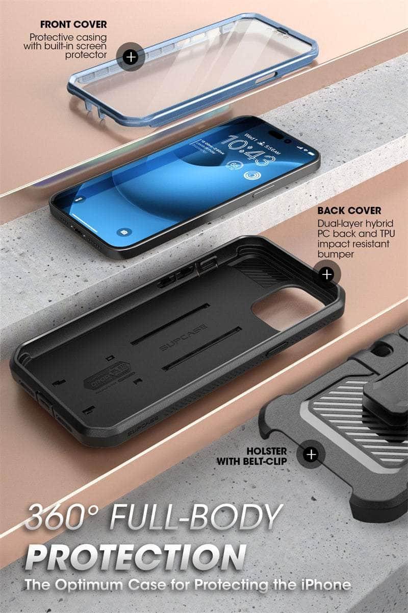 Casebuddy iPhone 14 Pro SUPCASE UB Pro Rugged Holster